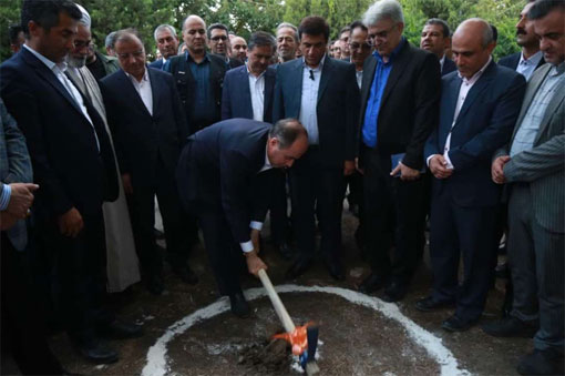 کلنگ زنی خط انتقال برق ۲۰ کیلوواتی شهرک صنعتی رامیان