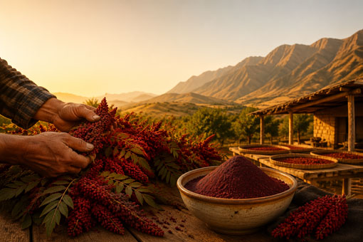 تولید سالانه بیش از ۳۸۰ تن سماق در آذربایجان شرقی/ رتبه چهارم کشور